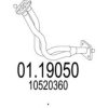 AUTOB 10520360 Exhaust Pipe